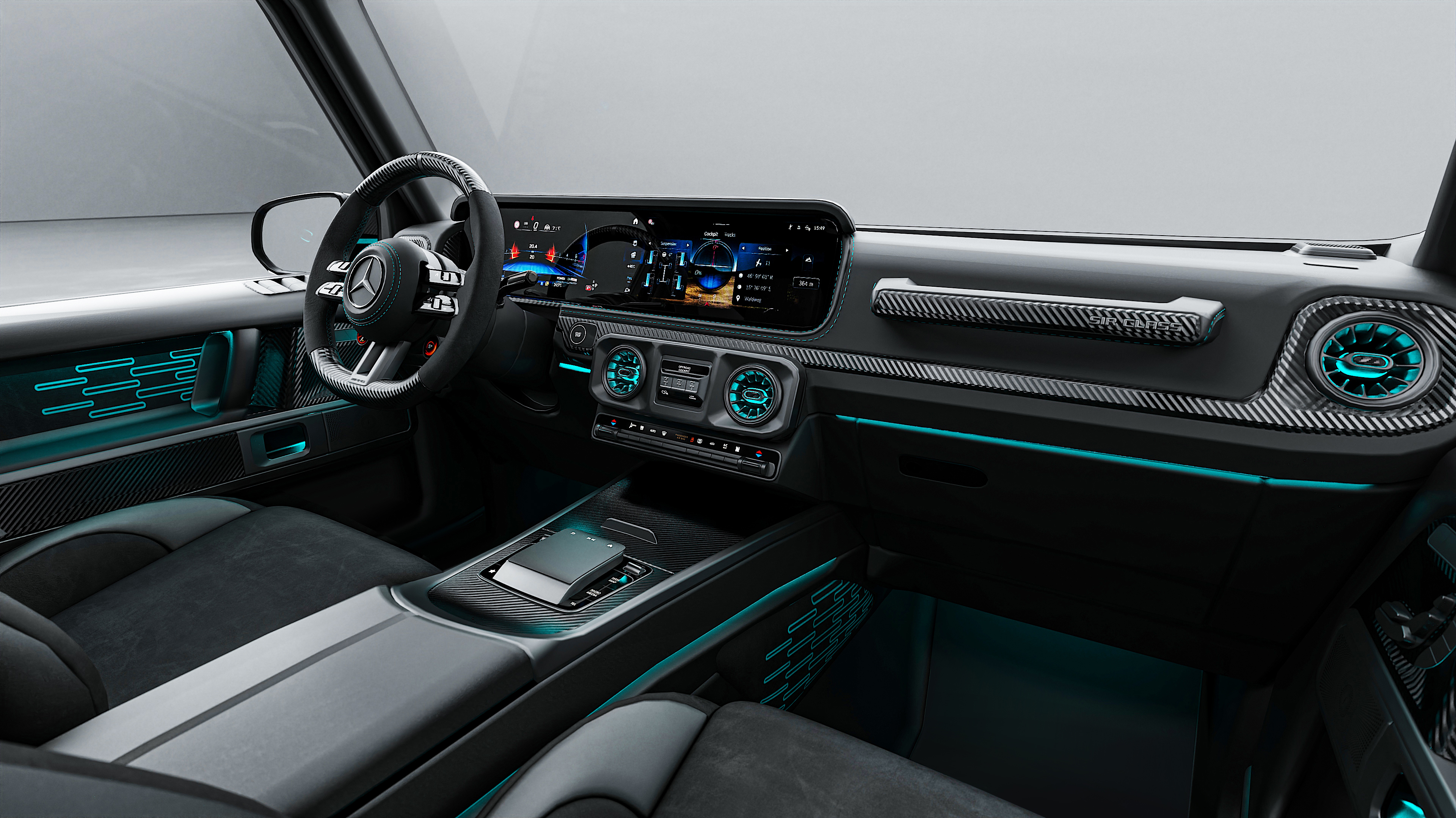 Sir Class Interior — Dashboard