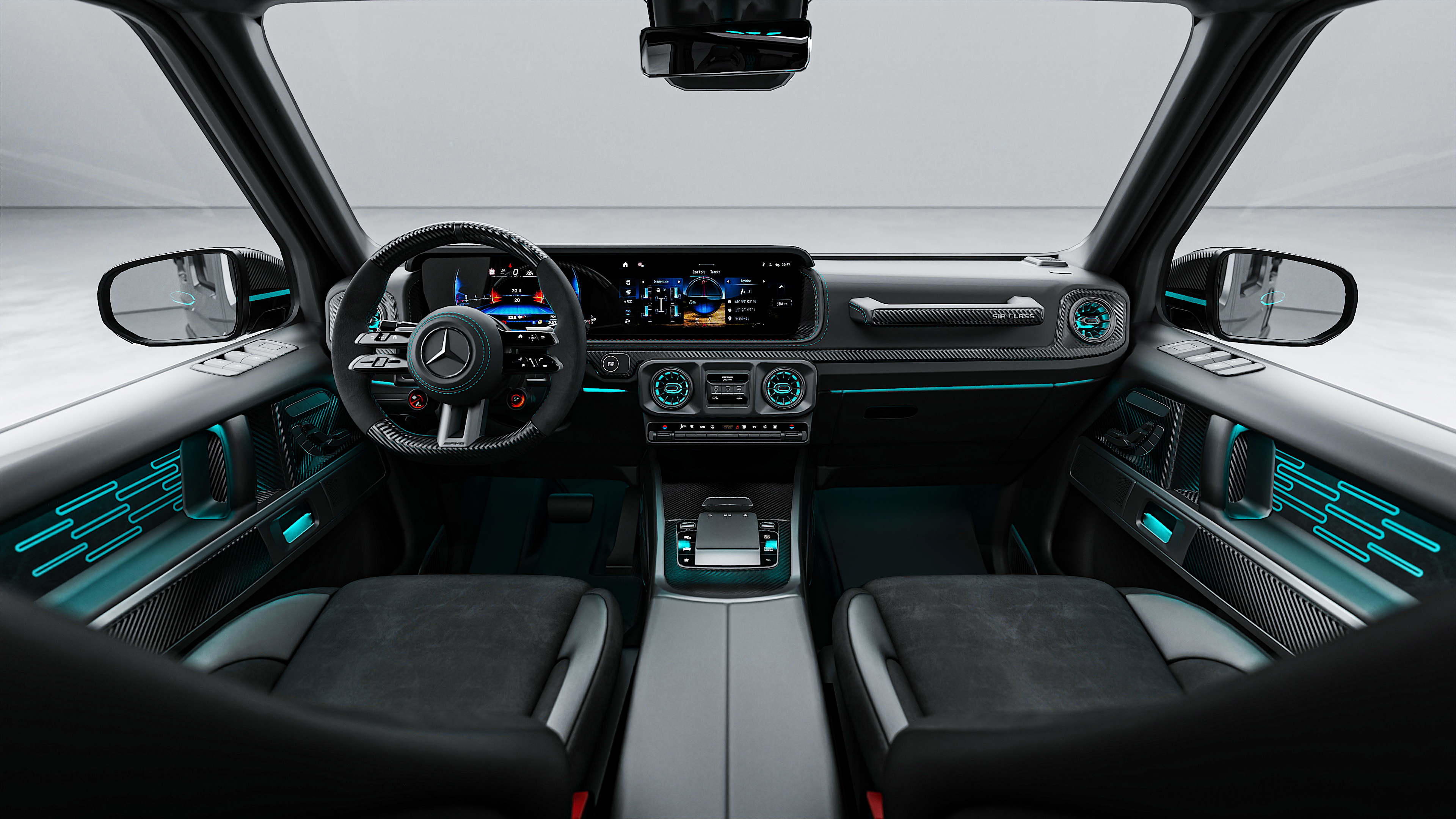 Sir Class Interior — Full Cockpit